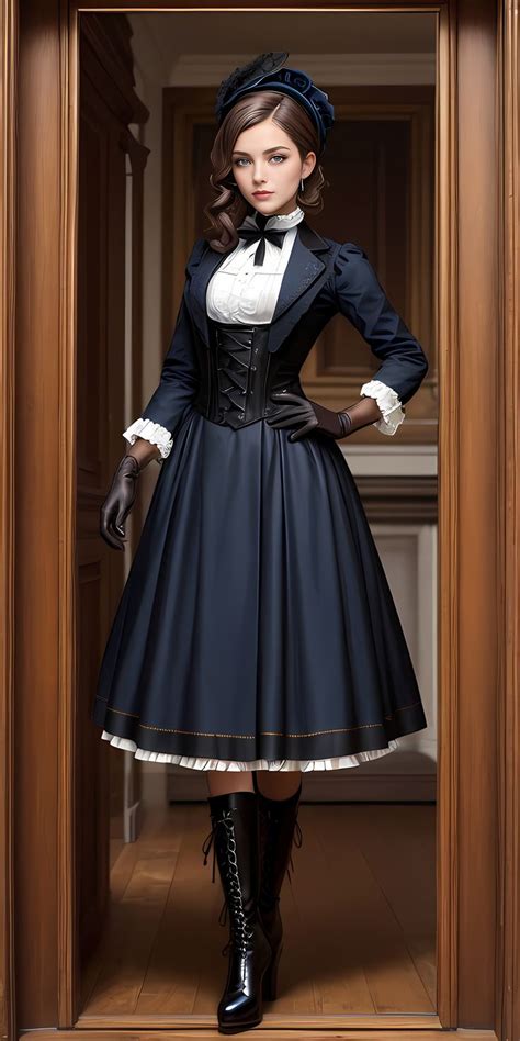 From Victorian Elegance To Crazy Steampunk 013 Victorian Dress Gown