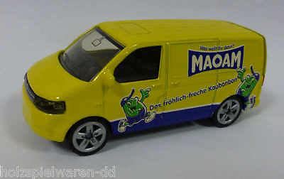 Siku Vw T Transporter Facelift Maoam Yellow Advertising Model