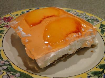 foreverblooming: Peach Jello Dessert