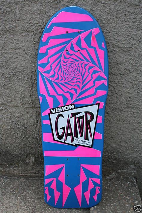 Vision Gator Skateboard Logo Skateboard Photos Skateboard Art Design