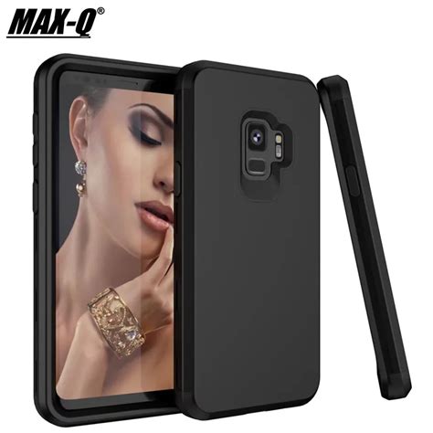 Max Q Shockproof For Samsung Galaxy S9 Case Samsung S9 Case S9 Plus Cover Silicone Pc Back