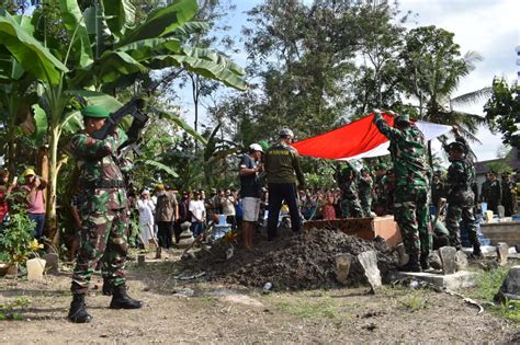 Kodim 0825 Banyuwangi Berduka Salah Satu Prajurit Terbaik Meninggal