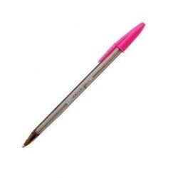 BOLIGRAFO BIC CRISTAL FUN 1 6MM PASTEL ROSA