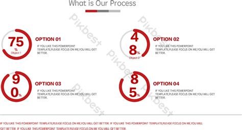 Grafik Ppt Template Diagram Lingkaran Persentase Powerpoint Pptx