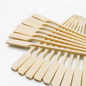 Pcs Cocktail Sticks Bamboo Sticks Cm Natural Bamboo Paddle