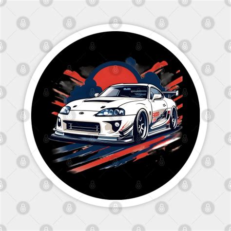 Jdm Legend Toyota Supra Mk Supra Mk Magnet Teepublic