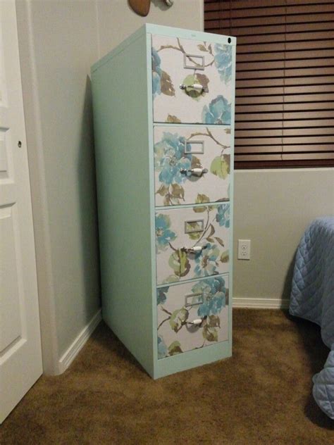 File Cabinet Makeover in 2024 | File cabinet makeover, Craft room decor ...