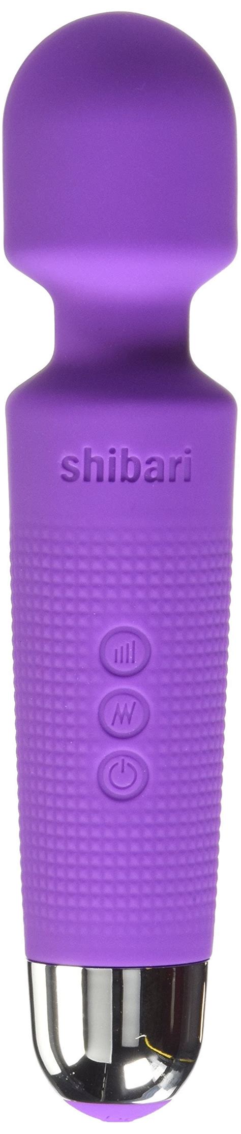 Shibari Mini Halo 20x Multi Speed Wireless Power Wand Massager Purple