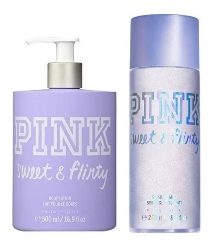 Kit Pink Sweet And Flirty Victorias Secret Shimmer Original