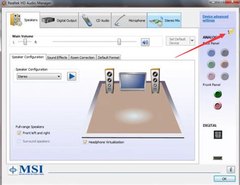 Realtek Hd Audio Trying To Switch My Headphone Jack Settings In