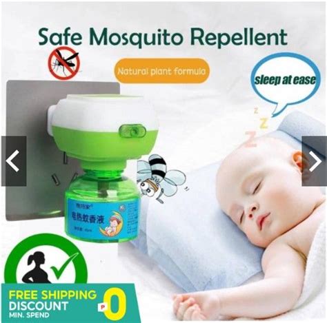 Tfl Electric Mosquito Coil Liquid Repellant Odorless Gentle Non Toxic