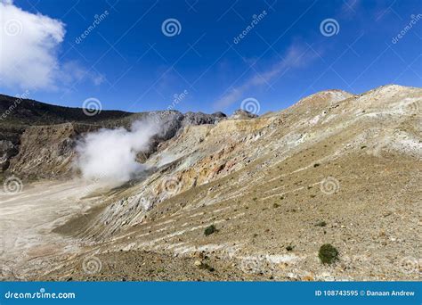 Seismometer At Mount Vesuvius Naples Italy Stock Image