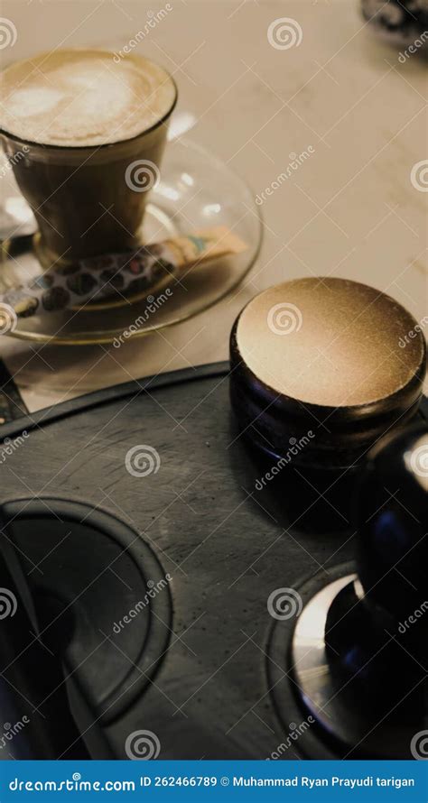 Drink coffee at night stock image. Image of produce - 262466789