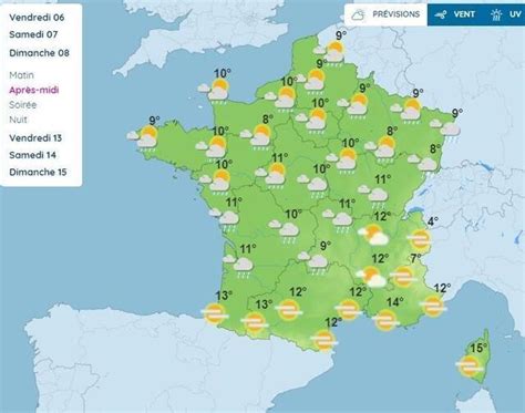 Météo De la pluie quelques éclaircies et de la douceur les