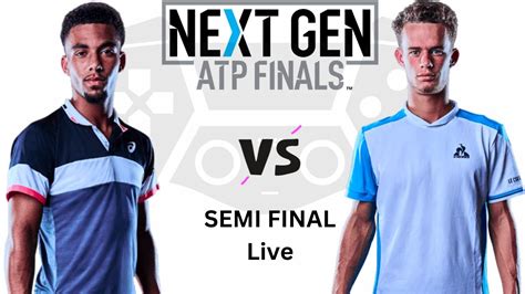 Arthur Fils Vs Luca Van Assche Next Gen Atp Finals Semi Final