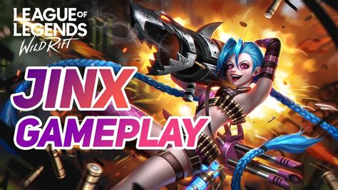 League Of Legends Wild Rift Alpha Test Jinx Full Gameplay Lol Mobile 2020 Youtube