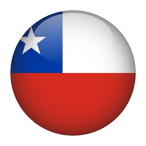 Chile 3d Rounded Flag With Transparent Background 15272196 Png