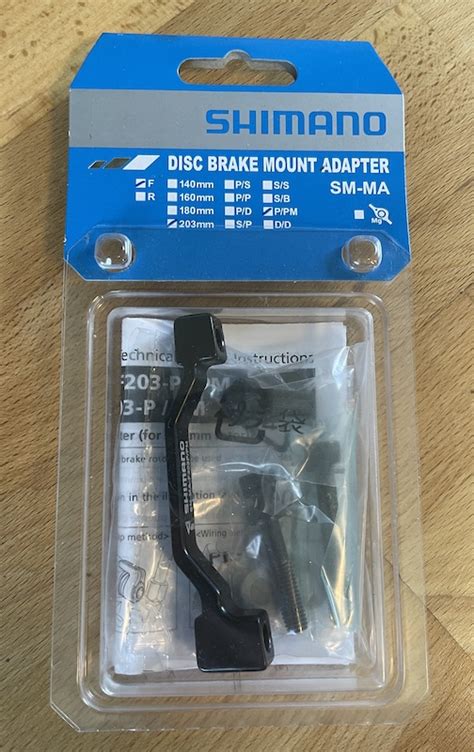 Shimano Brake Adapter SM MA F 203 P PM For Sale