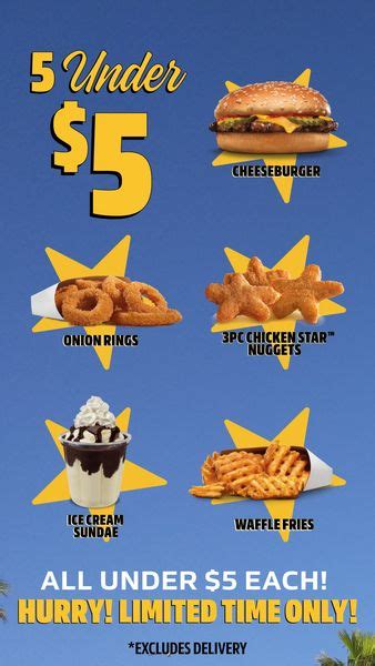 Deal Carl S Jr Under Menu Frugal Feeds