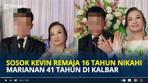 SOSOK Kevin Remaja Yang Nikahi Tante Mariana Di Kalbar Ternyata Sering