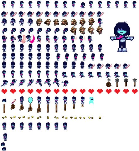 Deltarune Sprite Sheet 5824 Download