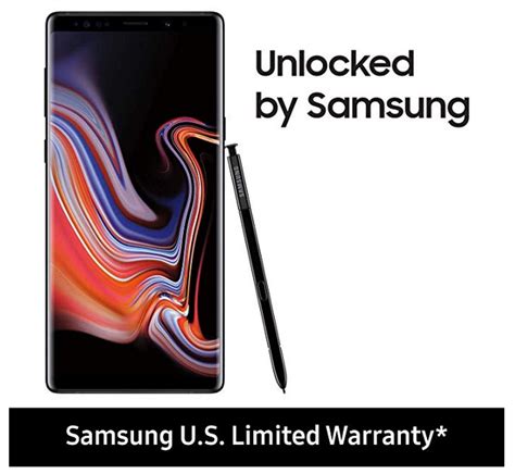 Today Only Samsung Galaxy Note9 N960u 128gb Unlocked 4g Lte Phone W