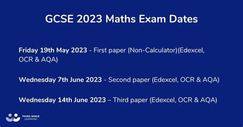 The Gcse Dates Exam Timetable And Key Information