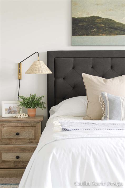 Bedroom Sconces Coastal Master Bedroom Caitlin Marie Design