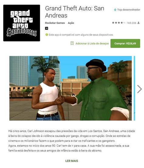 Como Baixar E Instalar Gta San Andreas No Pc E Celular Dicas E