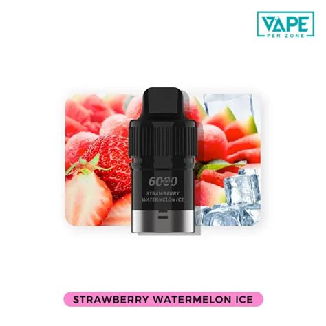 Strawberry Watermelon Ice IGET Bar Plus Pods 6000 Puffs VapePenZone