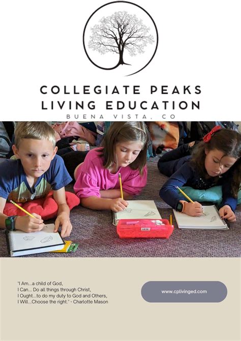 Cple Brochure By Collegiate Peaks Living Education Issuu