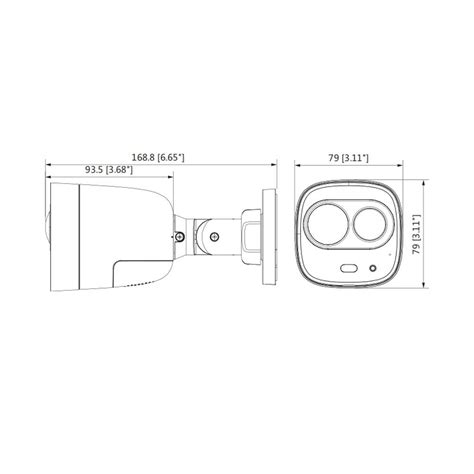 TELECAMERA PIR DAHUA HAC ME1200D TELECAMERA CON SENSORE DI PRESENZE