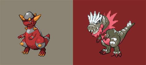 Pokemon Palette Swaps — Shiny Rampardos // Tyrantrum, 53% OFF