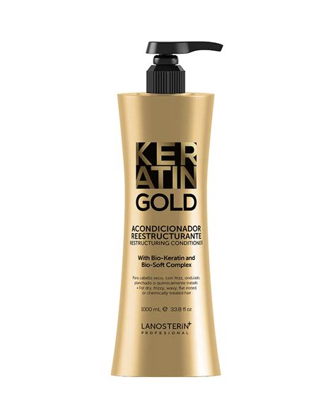 Acondicionador Reestructurante Keratin Gold 1000 Ml ESTILOS