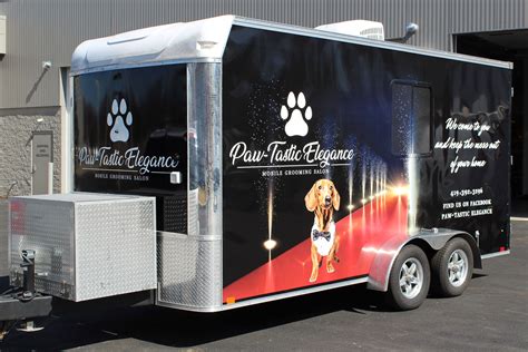 Enclosed Trailer Graphics And Installation Equipt Graphics Solutions