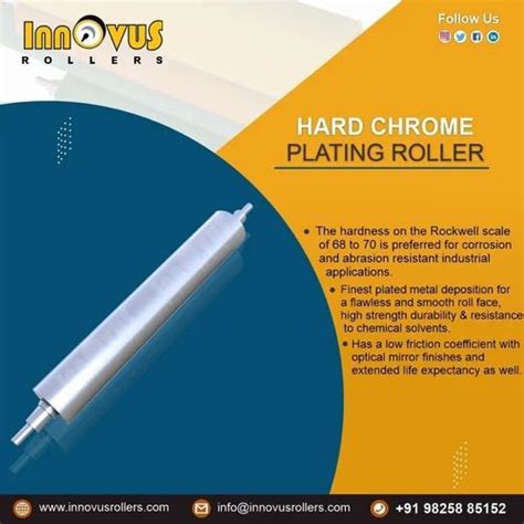 Mild Steel Stainless Steel Hard Chrome Plated Roller Packaging Wooden