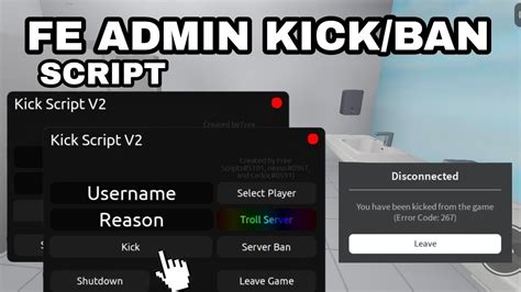 OP Roblox Admin Kick Ban Script V2 Hydrogen Fluxus Delta Arceus X