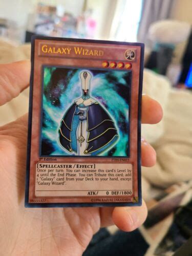 Yugioh Galaxy Wizard Ztin En St Ultra Rare Ebay