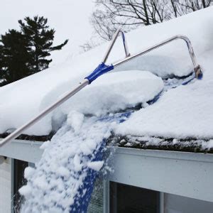 Goplus Snow Roof Rake 21 FT Adjustable Aluminium Roof Snow Removal