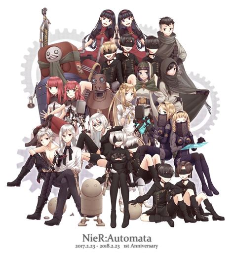 Nierautomata 1st Anniversary By 環 Video Japonaise Jeux Anime