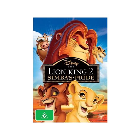 The Lion King Simba S Pride Dvd Big W