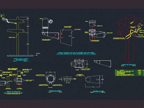 Cctv Installation Details Dwg Detail For Autocad Designs Cad