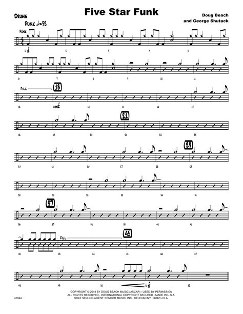 Jazz Drum Set Sheet Music Uk