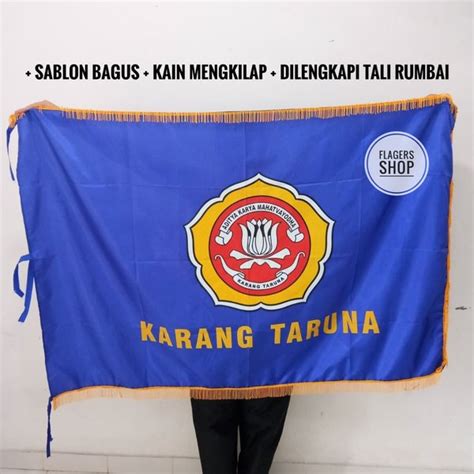 Jual Produk Bendera Ruangan Karang Taruna Termurah Dan Terlengkap April