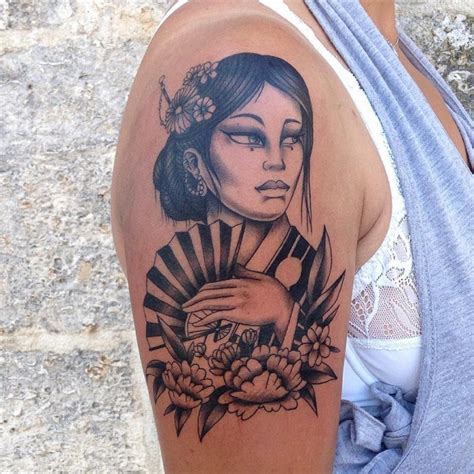 30 Ideas De Tatuajes De Geisha Y Sus Significados Ideas De Tatuajes