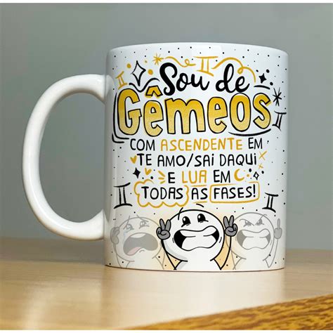 Caneca Personalizada Flork Signos Nomes Shopee Brasil