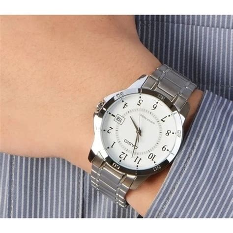 Rel Gio Casio Masculino Anal Gico Prata Mtp V D Budf Em Promo O Na Americanas