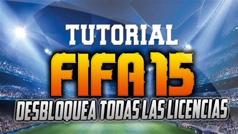 Fifa 15 Tutorial ¡parche De Licencias Champions League Copa