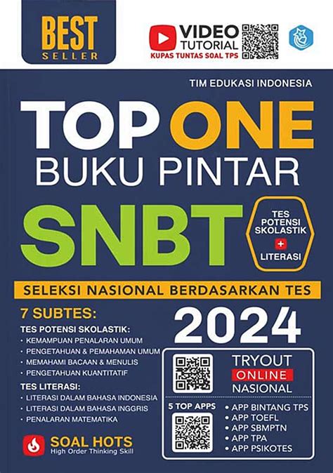 Jual Buku Top One Buku Pintar SNBT 2024 Karya Tim Edukasi Indonesia