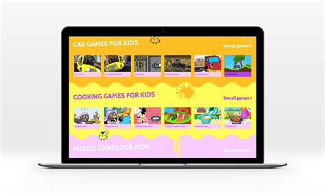 Poki Kids, games website | branding, product design, ux | Behance